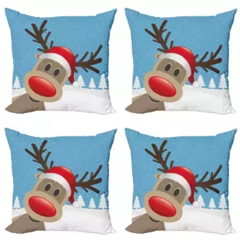 Чехол для подушки Abakuhaus, красный