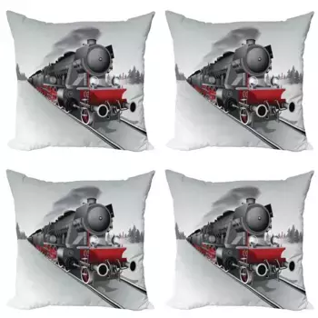 Чехол для подушки Abakuhaus, красный