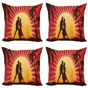 Чехол для подушки Abakuhaus, красный