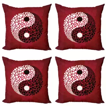 Чехол для подушки Abakuhaus, красный