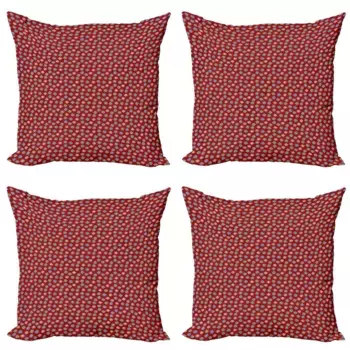 Чехол для подушки Abakuhaus, красный