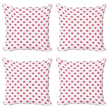 Чехол для подушки Abakuhaus, красный