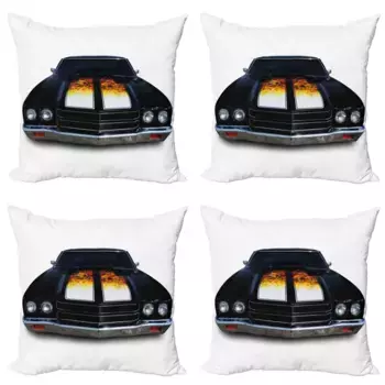 Чехол для подушки Abakuhaus, красный