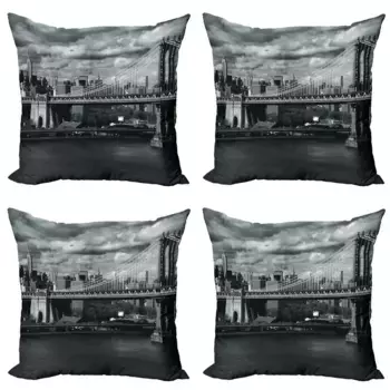 Чехол для подушки Abakuhaus, серый