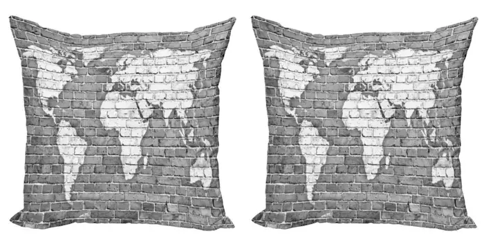 Чехол для подушки Abakuhaus, серый