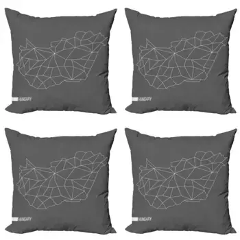 Чехол для подушки Abakuhaus, серый