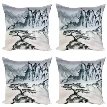 Чехол для подушки Abakuhaus, серый