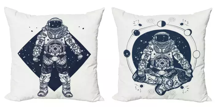 Чехол для подушки Abakuhaus, синий