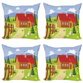 Чехол для подушки Abakuhaus, синий