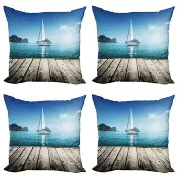 Чехол для подушки Abakuhaus, синий