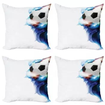 Чехол для подушки Abakuhaus, темно-синий