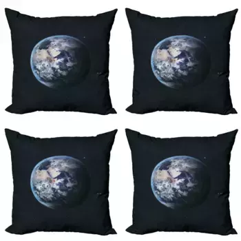 Чехол для подушки Abakuhaus, темно-синий