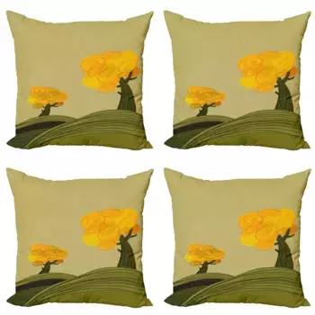 Чехол для подушки Abakuhaus, зеленый