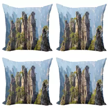 Чехол для подушки Abakuhaus, зеленый