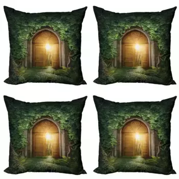 Чехол для подушки Abakuhaus, зеленый