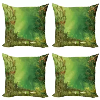 Чехол для подушки Abakuhaus, зеленый