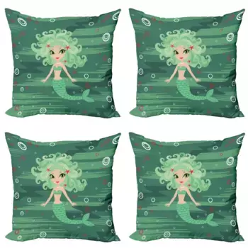 Чехол для подушки Abakuhaus, зеленый