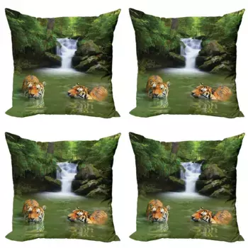 Чехол для подушки Abakuhaus, зеленый