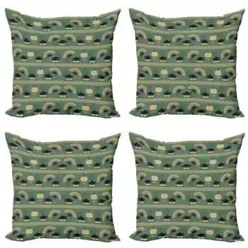 Чехол для подушки Abakuhaus, зеленый