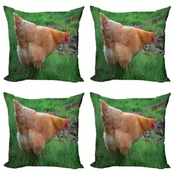 Чехол для подушки Abakuhaus, зеленый