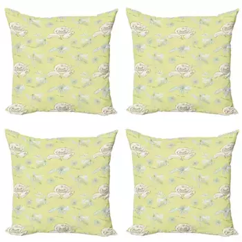 Чехол для подушки Abakuhaus, зеленый