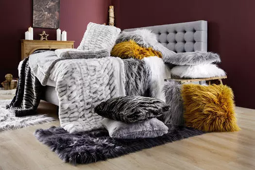 Чехол для подушки бенгалия Novel, антрацитовый