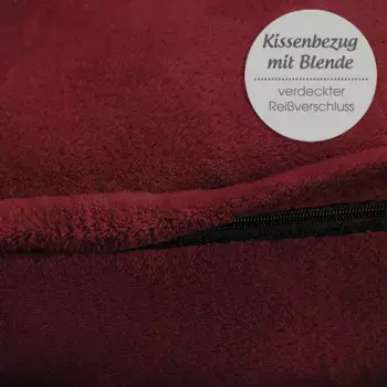 Чехол для подушки CelinaTex, бордовый