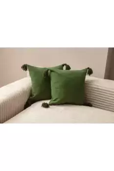 Чехол для подушки Evila Originals, зеленый