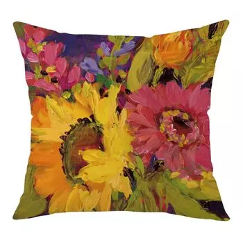 Чехол для подушки, красивая потайная молния, лен, спальня, гостиная, декоративная подушка, домашний декор для автокресла-C Stuttg