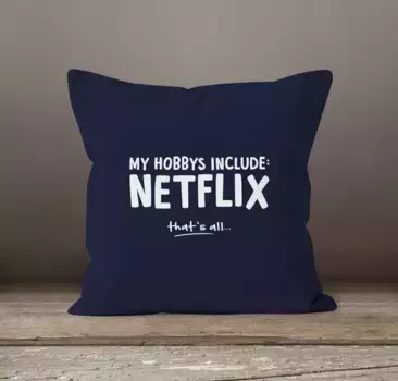 Чехол для подушки MoonWorks, синий