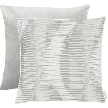 Чехол для подушки Novel, серый/бежевый