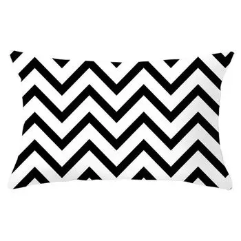 Чехол для подушки с геометрическим кругом, треугольной волной, чехол для подушки, диван-кровать, декор для автомобиля, кафе-14 Stuttg