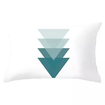 Чехол для подушки с геометрическим кругом, треугольной волной, чехол для подушки, диван-кровать, декор для автомобиля, кафе-4 Stuttg