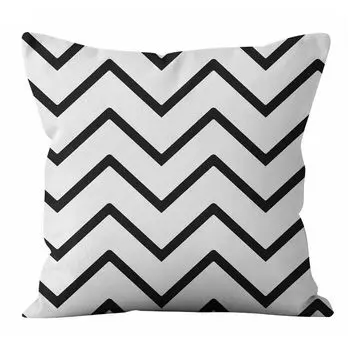 Чехол для подушки с геометрическим узором, украшение для мебели, полиэстер, подушка для гостиной, дивана, слип для спальни #5 Stuttg