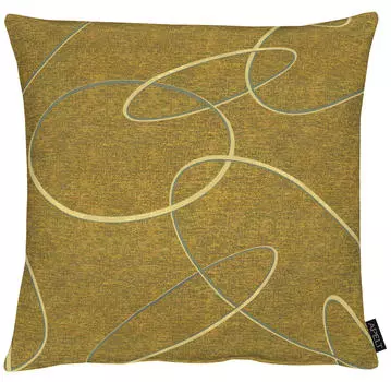 Чехол для подушки стиль лофт Dieter Knoll, желтый