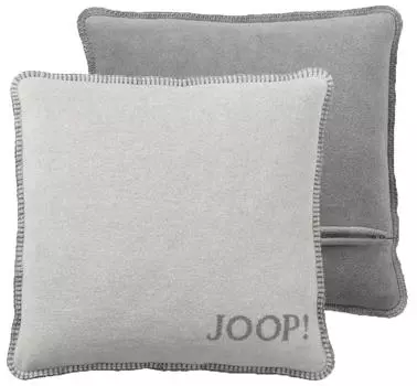Чехол для подушки uni doubleface Joop!, графитовый/светло-серый
