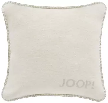 Чехол для подушки uni doubleface melange Joop!, светло-коричневый/серебряный