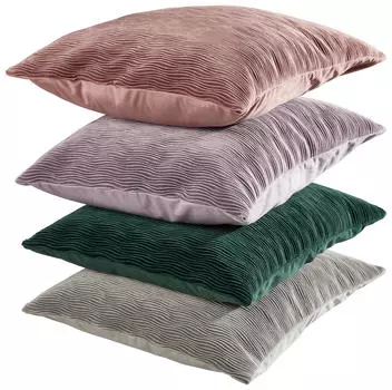 Чехол для подушки wave Novel, лиловый