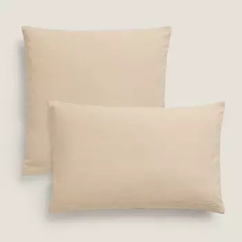 Чехол для подушки Zara Home Border, бежевый