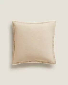 Чехол для подушки Zara Home Chenille, светло-бежевый