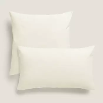Чехол для подушки Zara Home Cotton, кремовый