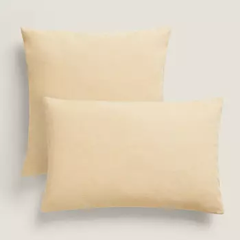 Чехол для подушки Zara Home Cotton, ванильный