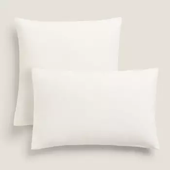 Чехол для подушки Zara Home Plain, кремовый