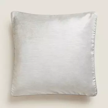 Чехол для подушки Zara Home Plain Velvet, серый