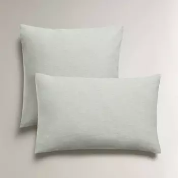 Чехол для подушки Zara Home Plain, зеленовато-голубой