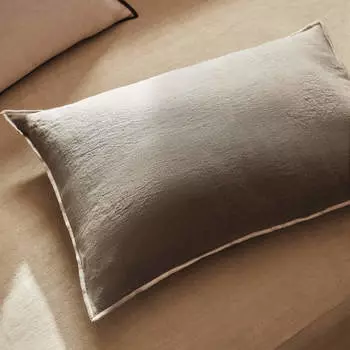 Чехол для подушки Zara Home With Overlock, серый