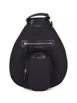 Чехол для ракетки для паделя с жаккардовым логотипом Anya Hindmarch, черный