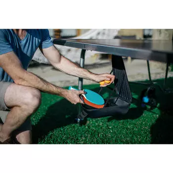 Чехол для ракетки съемный для стола для настольного тенниса черный PONGORI