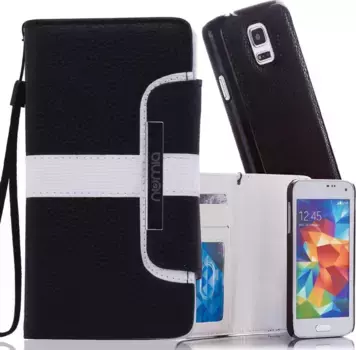 Чехол для Samsung Galaxy Note (N8000) Numia Bookstyle 2в1 черный и белый