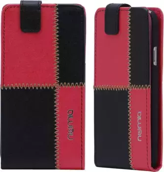 Чехол для Sony Xperia S (LT26i) numia Flipstyle черный-красный